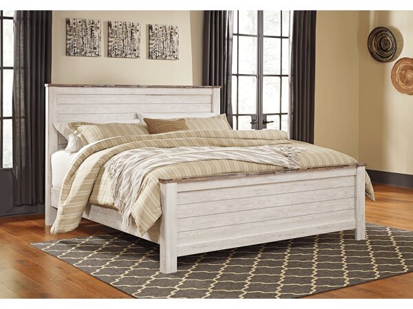 Willowton King Panel Bed Beds 3