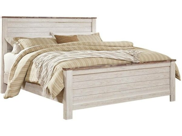 Willowton King Panel Bed Beds