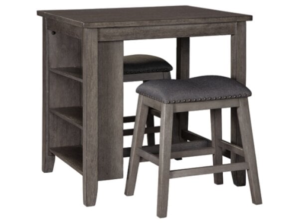 Caitbrook Counter Height Dining Table and Bar Stools (Set of 3) Dining Tables 3