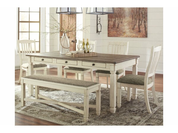 Bolanburg Dining Table and 4 Chairs and Bench Set Clearance ashley furniture 3