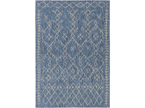 Eagean 5’3×7’7 Blue Rugs Surya