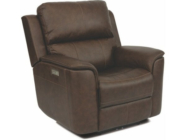 Henry Power High-Leg Recliner with Power Headrest and Lumbar Recliners Flexsteel 3
