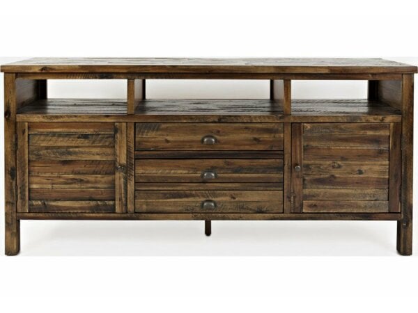 Artisan’s Craft 70″ Washed Oak Console Entertainment Stands Jofran