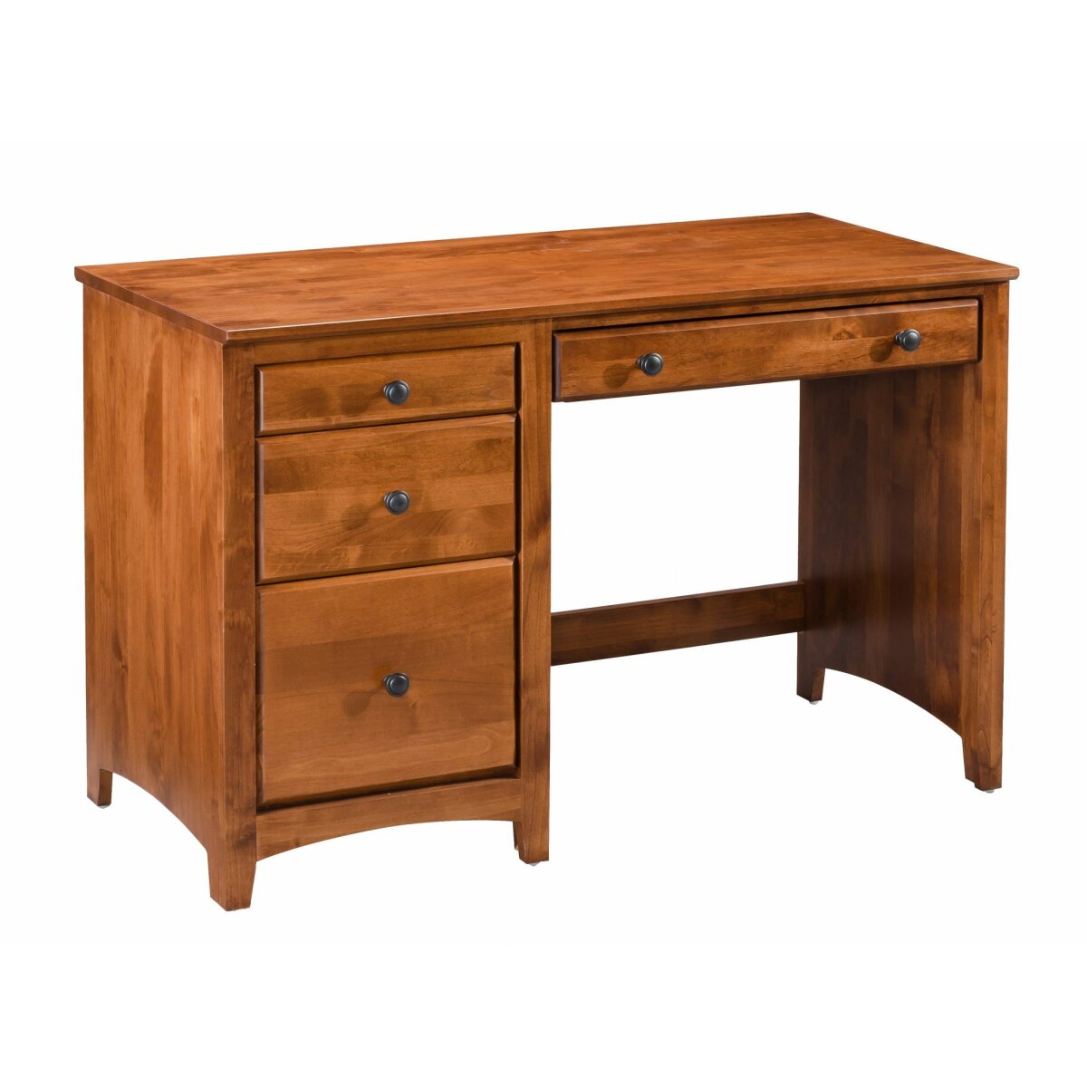 4 Drawer Desk – Flush Top 6514X Desks Archbold Furniture