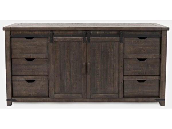 Madison County Server Barnwood Dining Storage Jofran