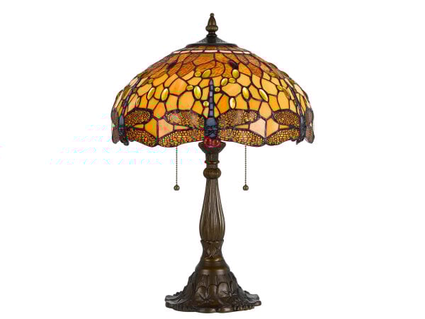23″ Height Zinc Cast Table Lamp in Antique Brass BO-2372TB Lamps Cal Lighting