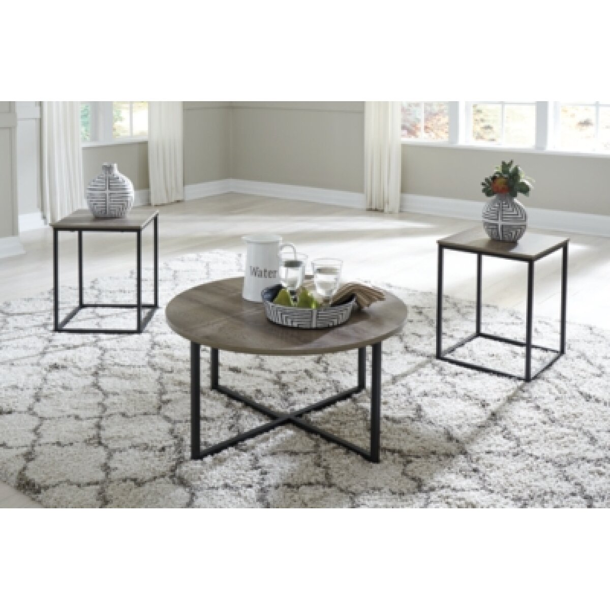 Wadeworth Table (Set of 3) End tables ashley furniture 3