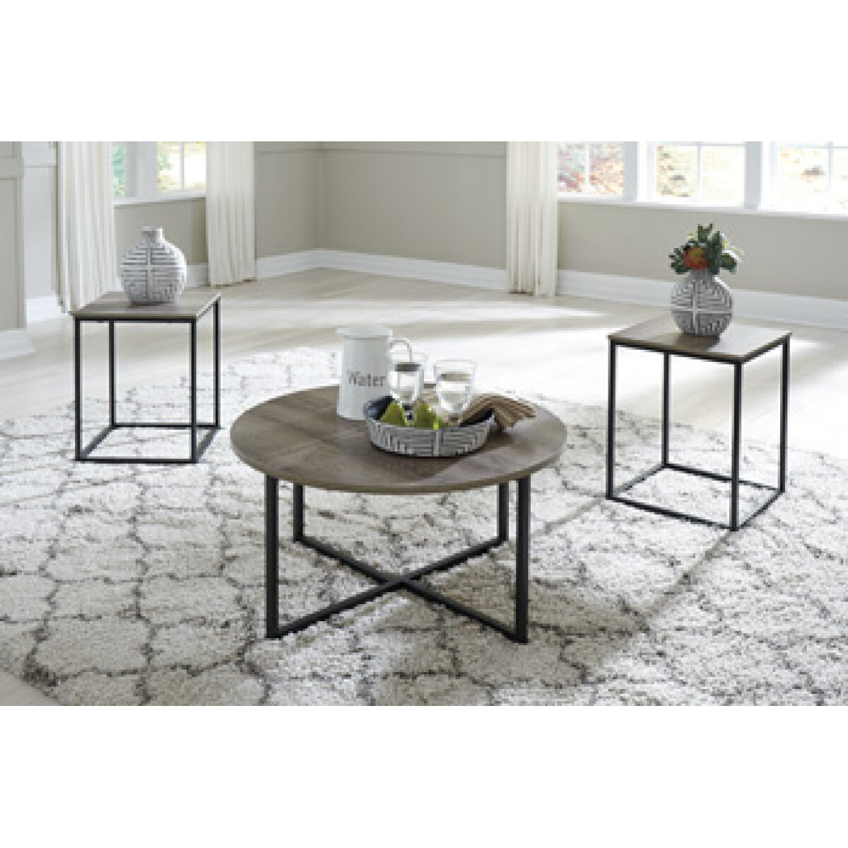 Wadeworth Table (Set of 3) End tables ashley furniture