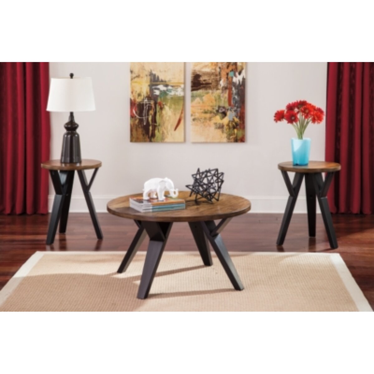 Ingel Table (Set of 3) End tables ashley furniture 3