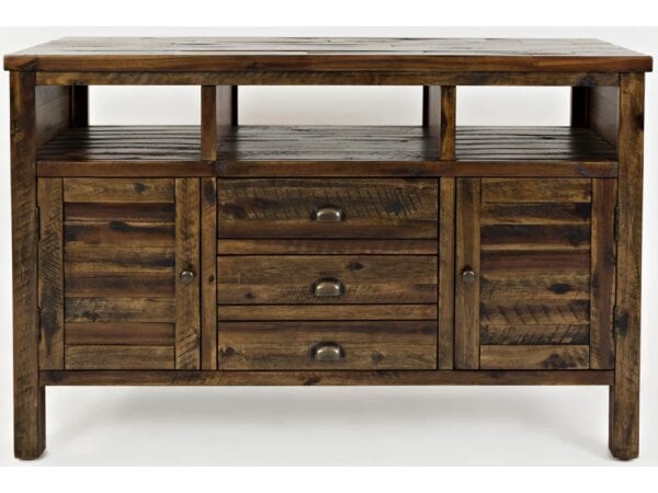 Artisan’s Craft 50″ Media Console Dakota Oak Entertainment Jofran