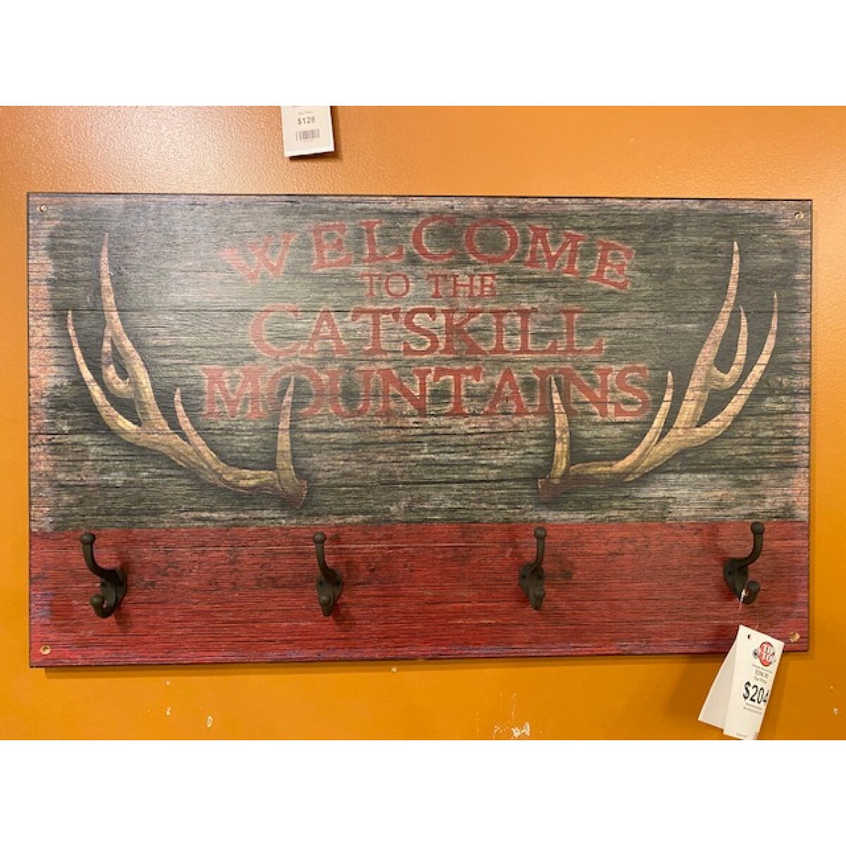 Welcome to the Catskill Mountains Sign 23X39 Wall Decor