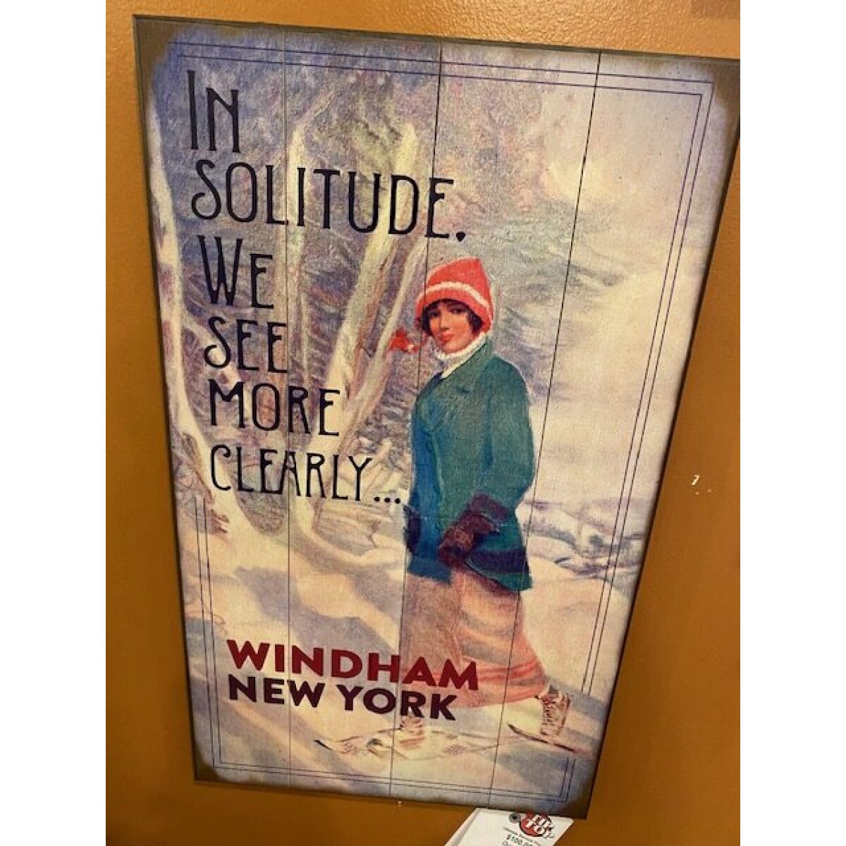 Windham NY Sign 14X24 Wall Decor
