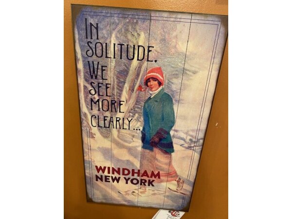 Windham NY Sign 14X24 Wall Decor