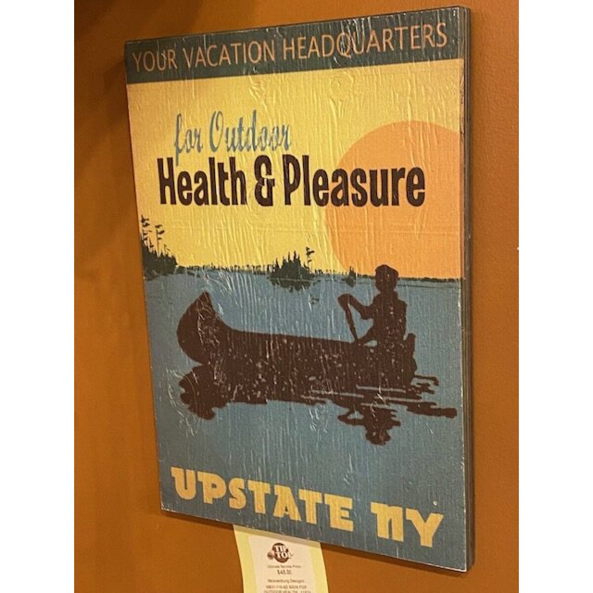 For Outdoor Health And Pleasure 11X16 Wall Decor