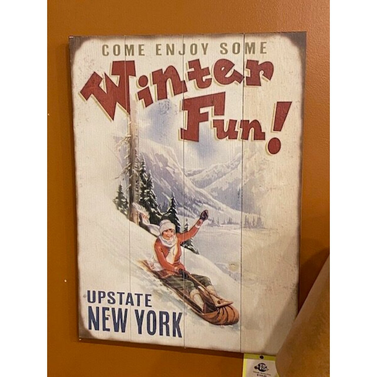 Winter Fun Sign 17X23 Art