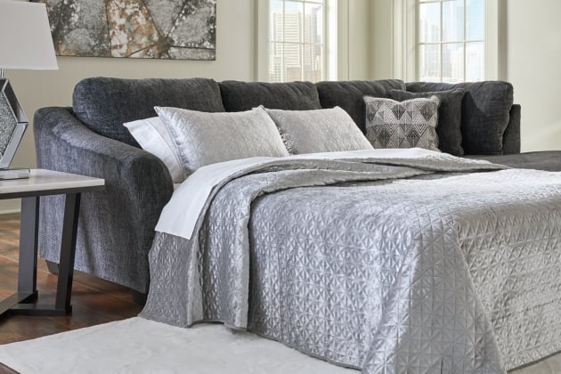 Ashley Biddeford 2 piece Sectional With Sleeper