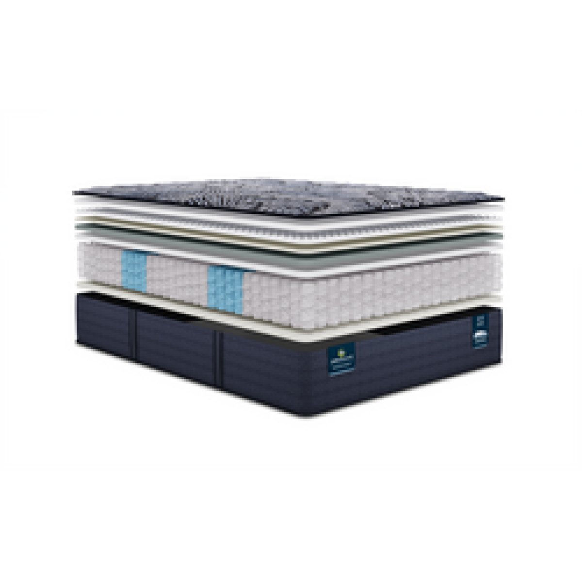 Serta Perfect Sleeper X Knox Firm Hybrid Mattress California King 2