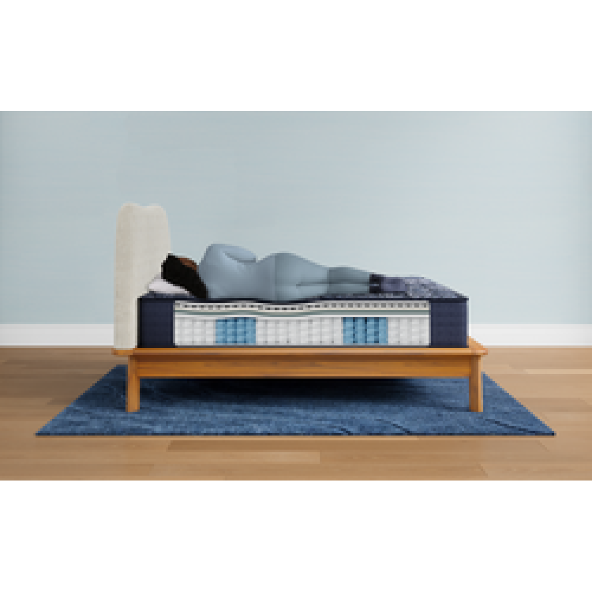 Serta Perfect Sleeper X Knox Firm Hybrid Mattress California King 4