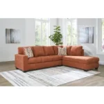 Ashley Aviemore 2-Peice Sectional With Chaise Living Room 5