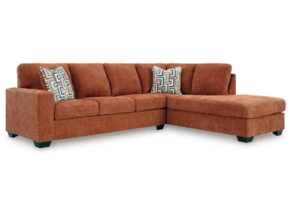 Ashley Aviemore 2-Peice Sectional With Chaise Living Room
