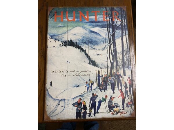 Hunter Winter Celebration Sign 17X23 Art