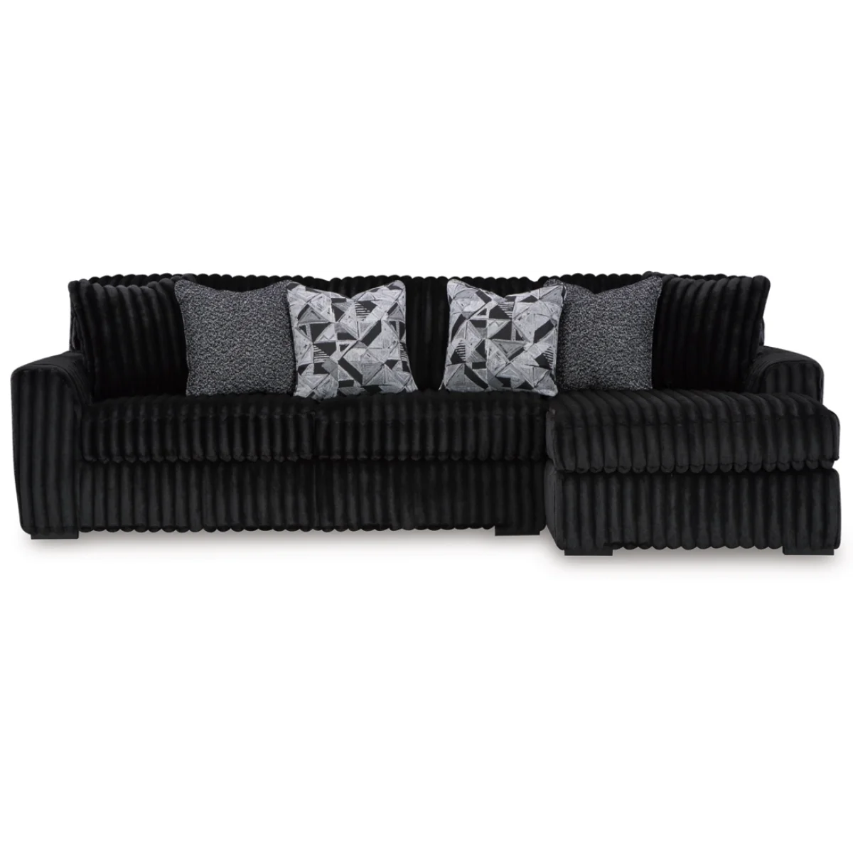 Ashley Midnight Madness 2 piece Sectional Living Room