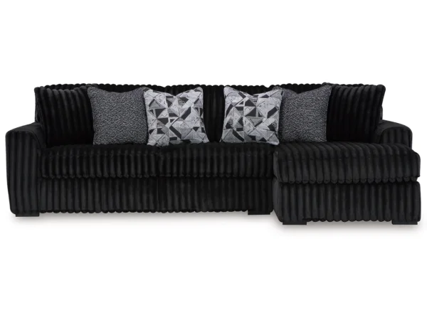 Ashley Midnight Madness 2 piece Sectional Living Room
