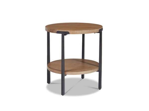 FLEXSTEEL ROUND END TABLE Living Room