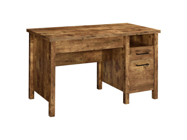 Delwin 47-inch 2-drawer Lift Top Computer Desk Rustic Nutmeg Desks