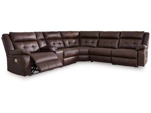 Punch Up 6-Piece Power Reclining Sectional Living Room