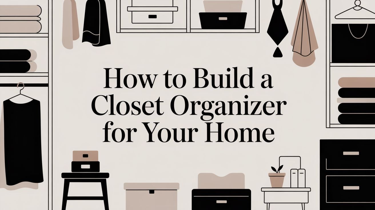 Build A Closet Organizer Storage Solutions