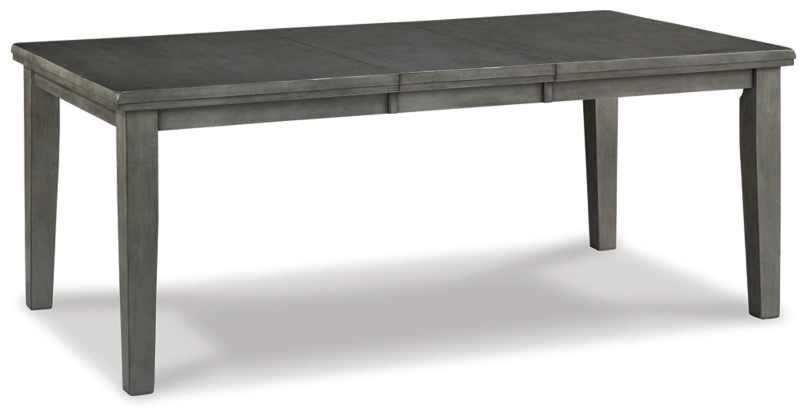 D589-35-ANGLE-SW-P1-KO Hallanden RECT DRM Butterfly EXT Table - Image 1