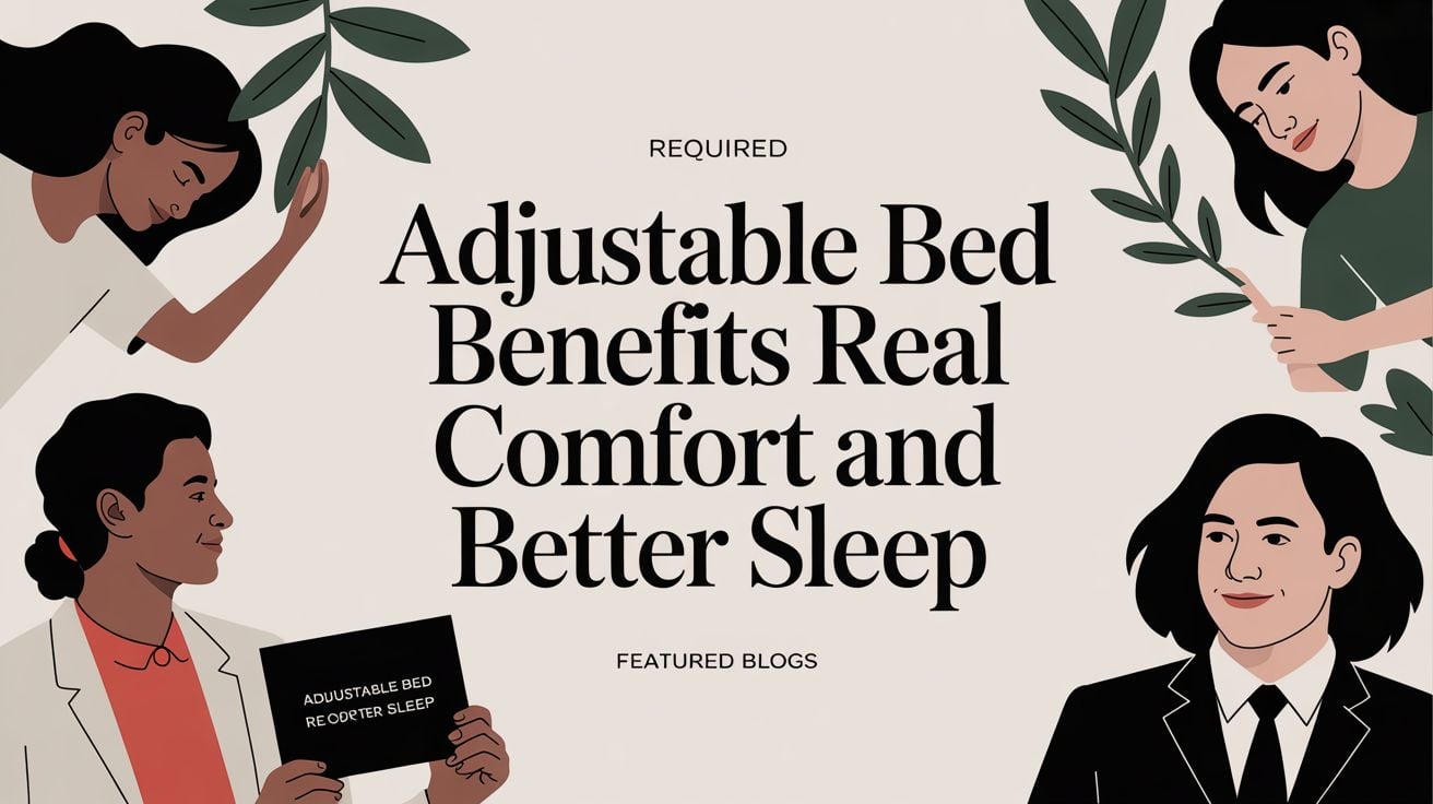 Adjustable Bed Benefits Benefits Illustration