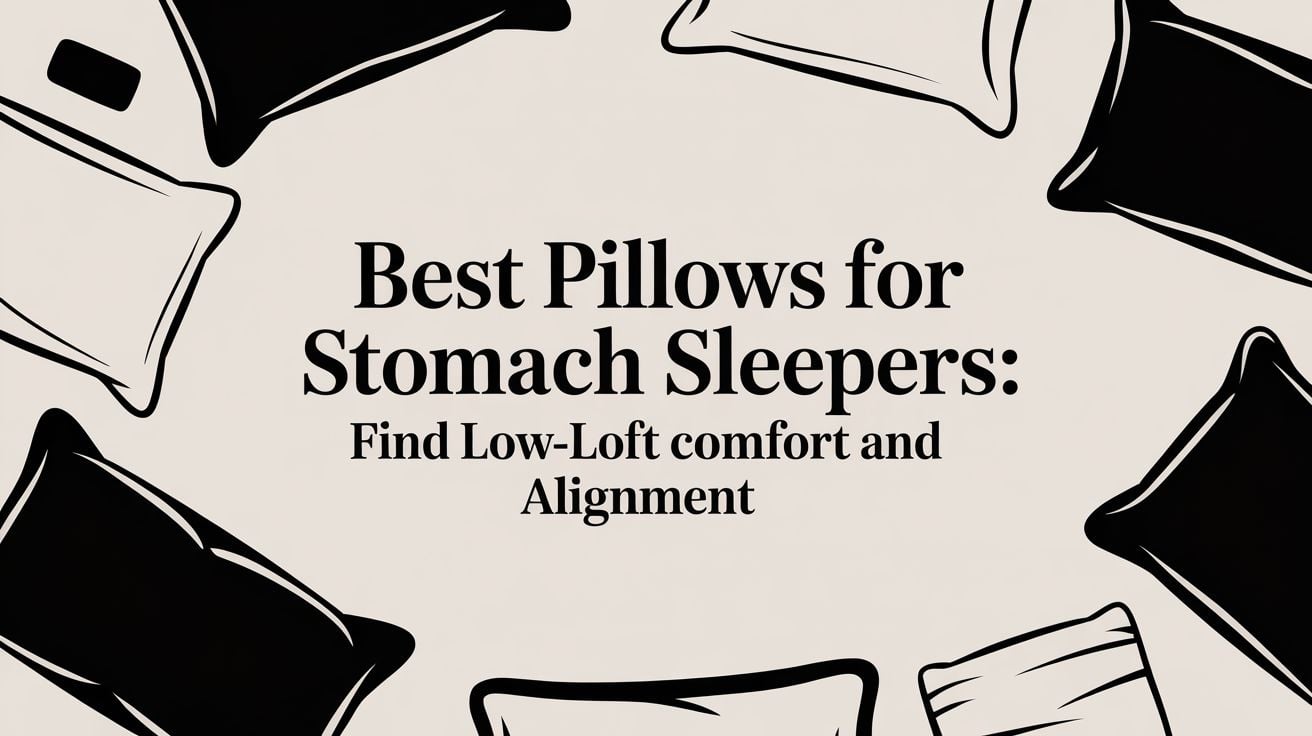 Best Pillows For Stomach Sleepers Pillows