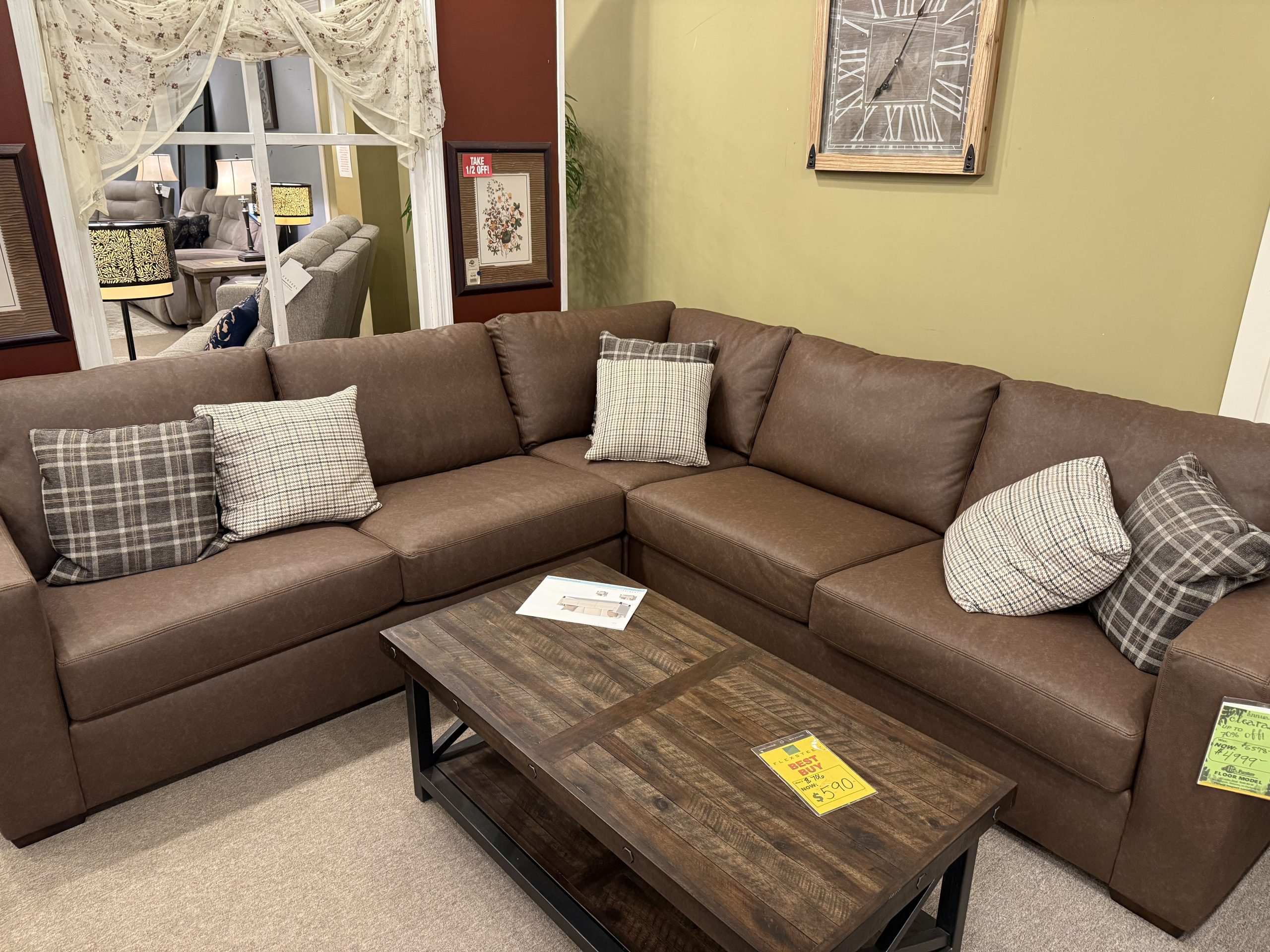 Collins 3 Piece Sectional