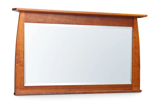Aspen Bureau Mirror with Inlay