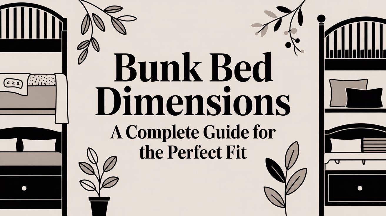 Bunk Bed Dimensions Bunk Beds