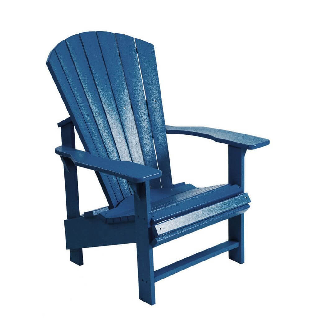 C03-20 (1) Navy Upright Adirondack Chair - Image 1