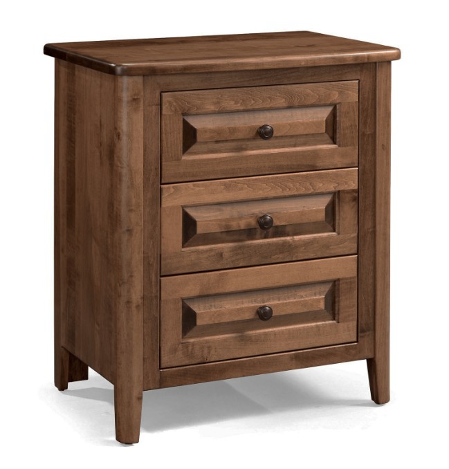 Carson 3 Drawer Nightstand