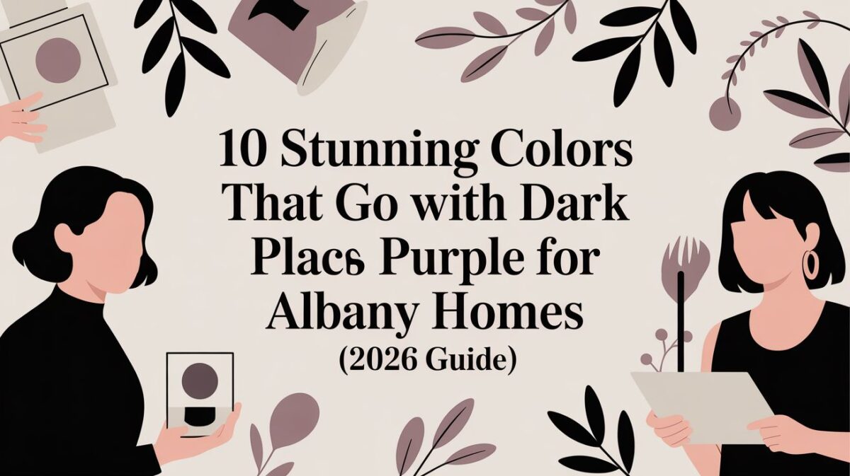 10 Stunning Colors That Go With Dark Purple for Albany Homes (2026 Guide)