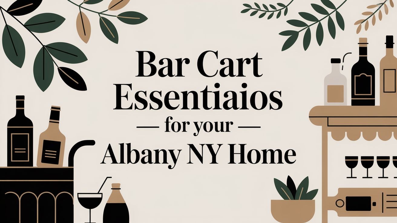 Bar Cart Essentials Bar Cart