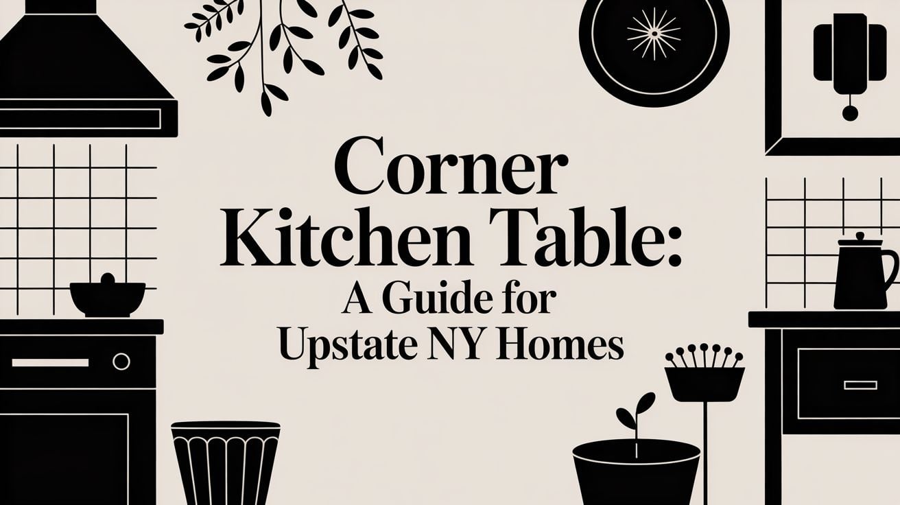 Corner Kitchen Table Kitchen Design