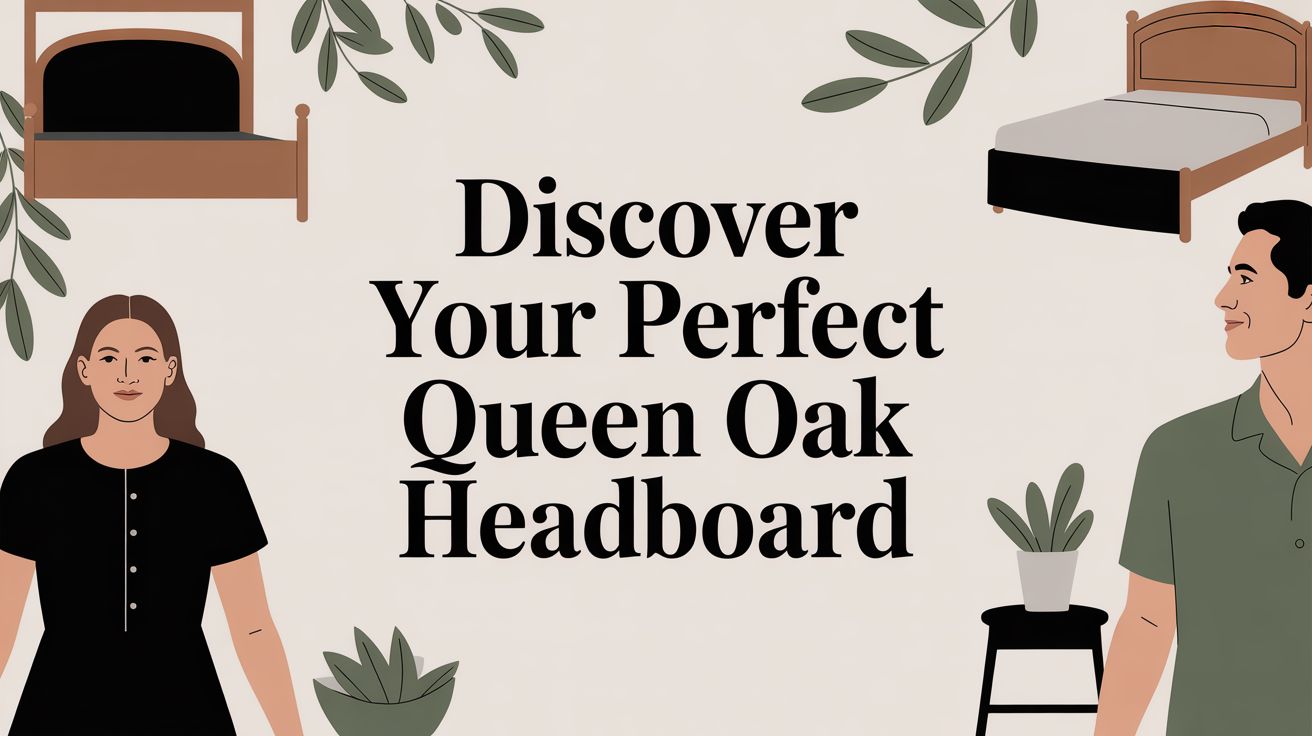 Queen Oak Headboard Furniture Shopping