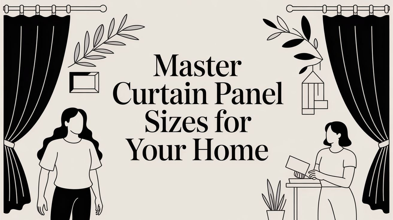 Curtain Panel Sizes Home Decor