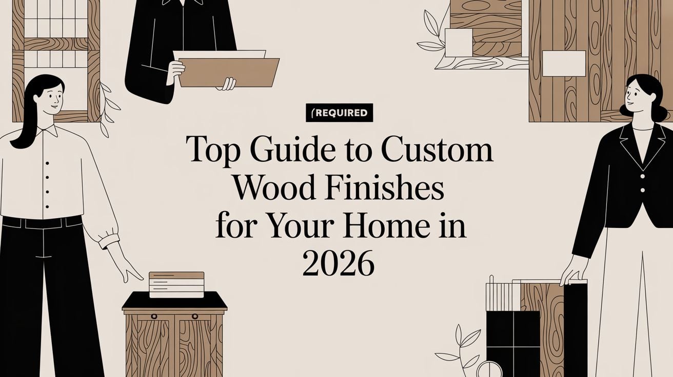 Custom Wood Finishes Wood Samples