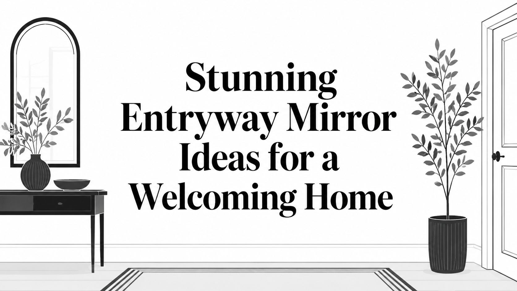 Entryway Mirror Ideas Interior Design