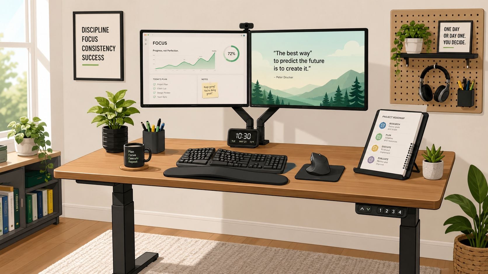 Theme 3 The Ergonomic & Productive Desk