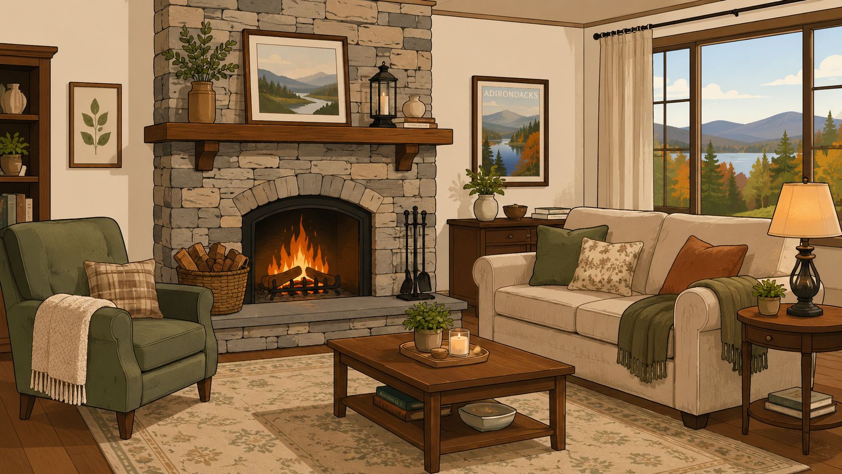 Establish a Focal Point and Choose Anchor Furniture
