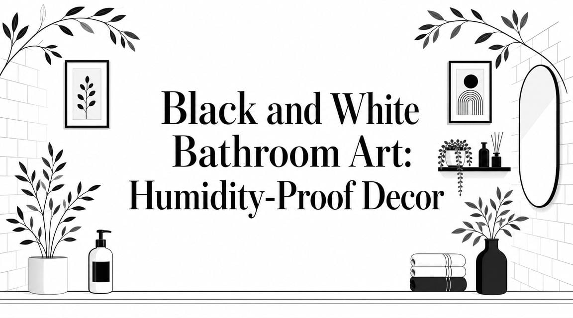 Black And White Bathroom Art Bathroom Decor