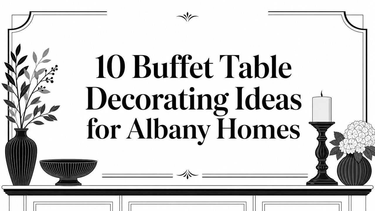 Buffet Table Decorating Ideas Interior Design